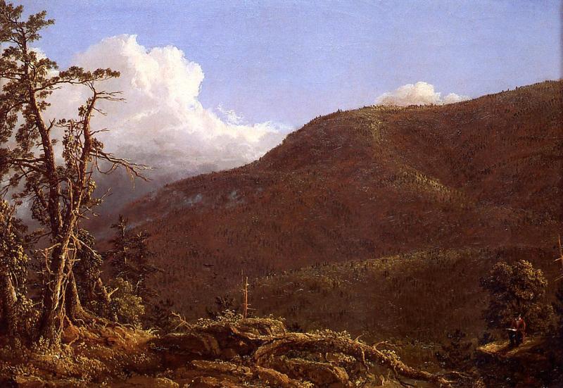 Frederic Edwin Church New England Landscape Sweden oil painting art